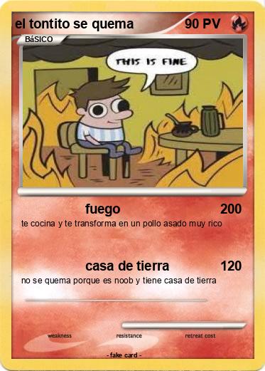 Pokemon el tontito se quema