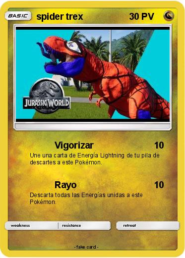 Pokemon spider trex