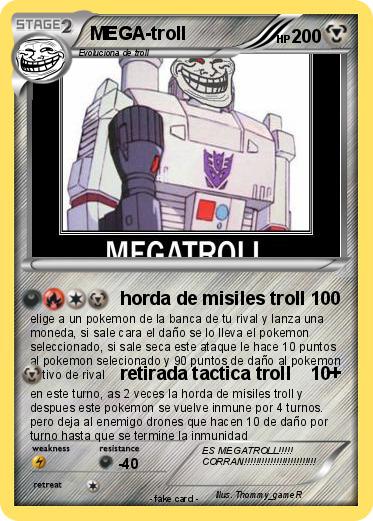 Pokemon MEGA-troll
