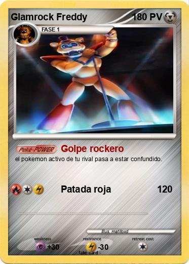 Pokemon Glamrock Freddy