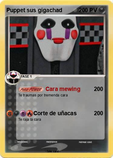 Pokemon Puppet sus gigachad