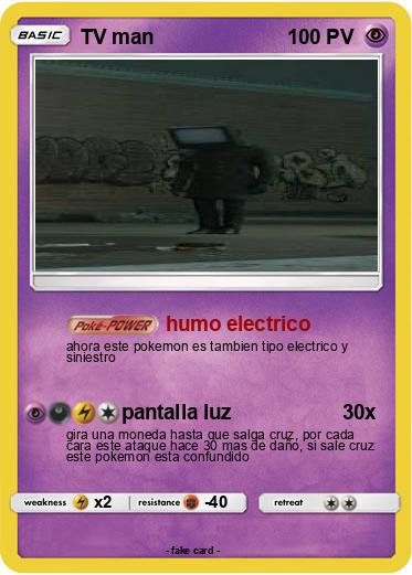 Pokemon TV man