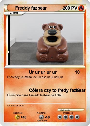 Pokemon Freddy fazbear