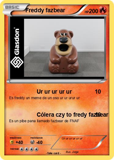 Pokemon Freddy fazbear