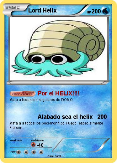 Pokemon Lord Helix