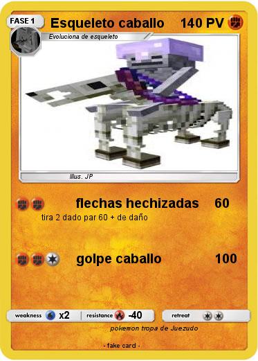 Pokemon Esqueleto caballo