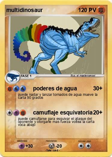 Pokemon multidinosaur