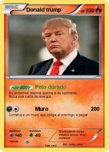 Pokemon Donald trump
