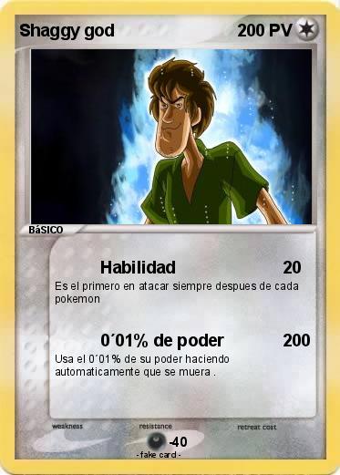 Pokemon Shaggy god