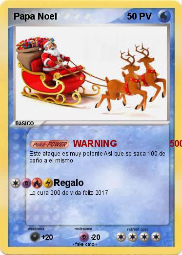 Pokemon Papa Noel