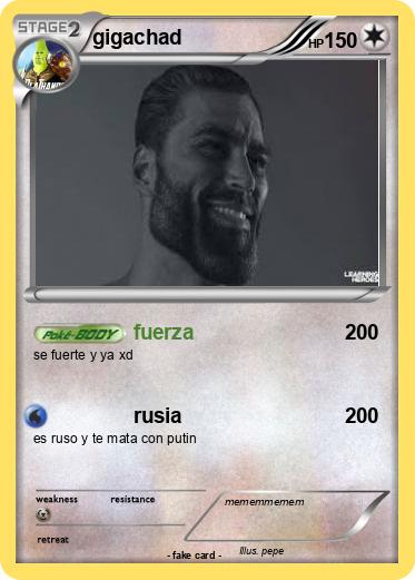 Pokemon gigachad