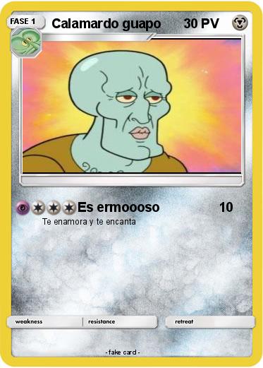 Pokemon Calamardo guapo