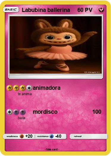 Pokemon Labubina ballerina