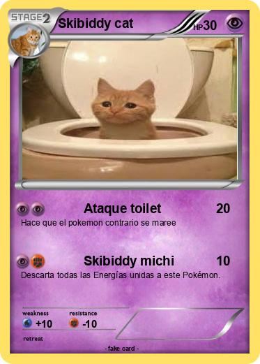 Pokemon Skibiddy cat