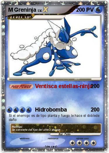 Pokemon M Greninja