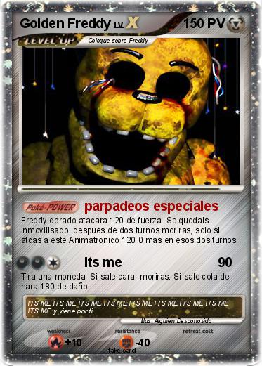 Pokemon Golden Freddy