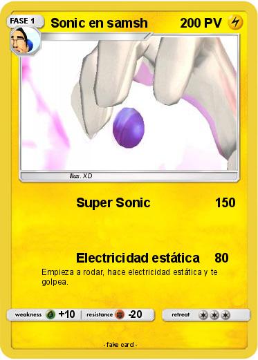 Pokemon Sonic en samsh