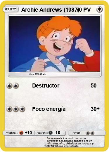 Pokemon Archie Andrews (1987)
