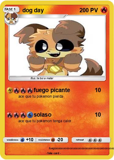 Pokemon dog day