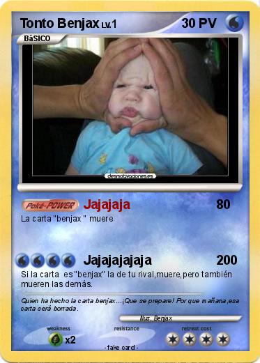 Pokemon Tonto Benjax