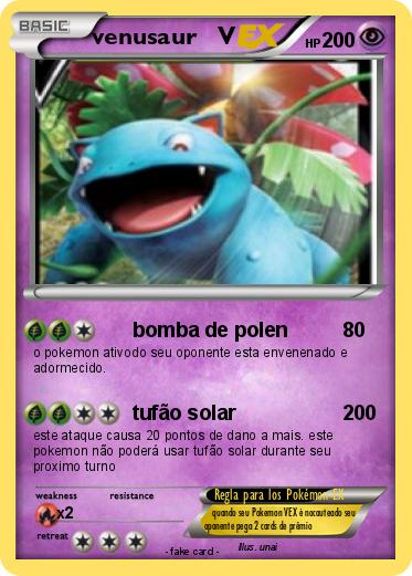 Pokemon venusaur   V