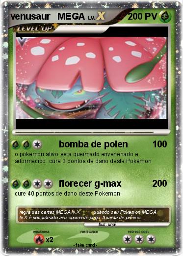 Pokemon venusaur   MEGA