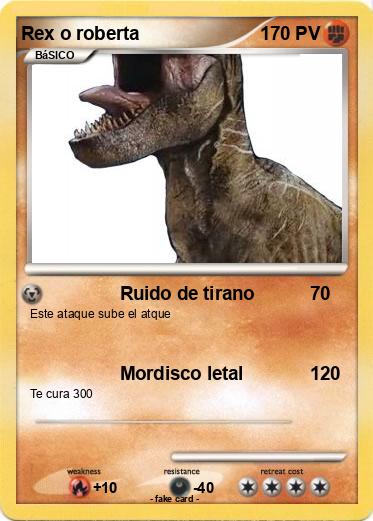 Pokemon Rex o roberta