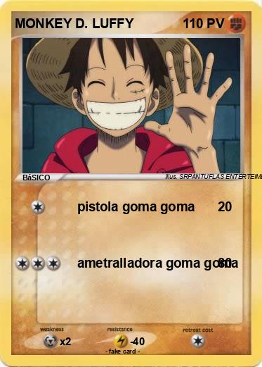 Pokemon MONKEY D. LUFFY