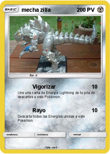 Pokemon mecha zilla