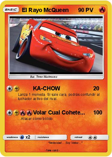 Pokemon El Rayo McQueen