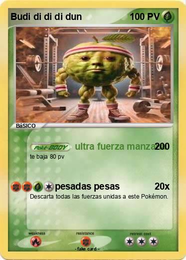 Pokemon Budi di di di dun