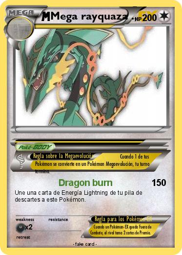 Pokemon Mega rayquaza .,