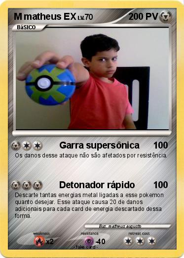 Pokemon M matheus EX