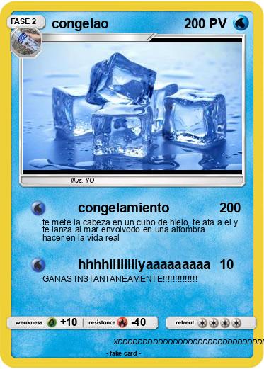Pokemon congelao