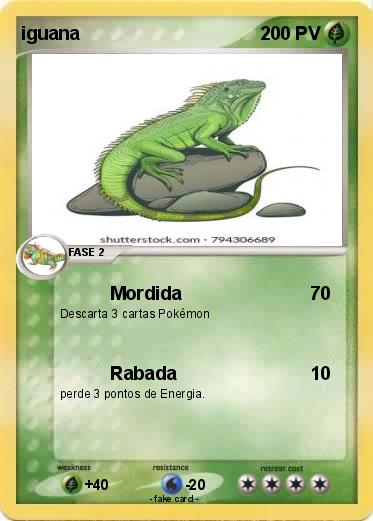 Pokemon iguana