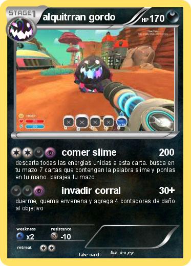 Pokemon alquitrran gordo