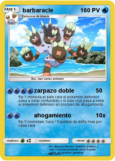 Pokemon barbaracle