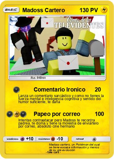 Pokemon Madoss Cartero