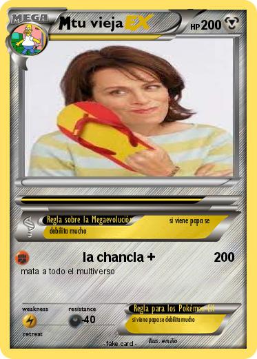 Pokemon tu vieja
