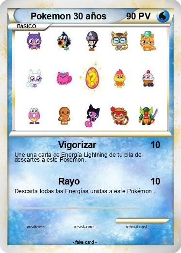 Pokemon Pokemon 30 años