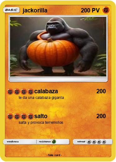 Pokemon jackorilla