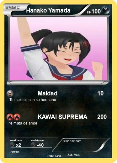 Pokemon Hanako Yamada