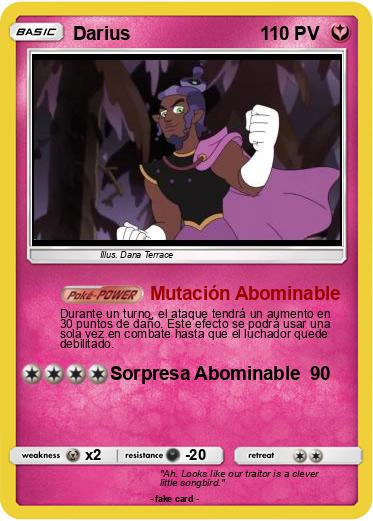 Pokemon Darius