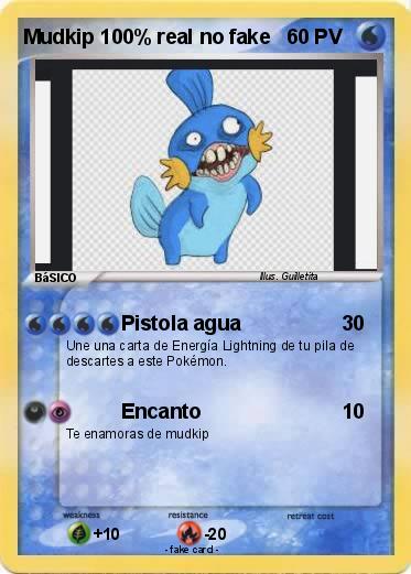 Pokemon Mudkip 100% real no fake