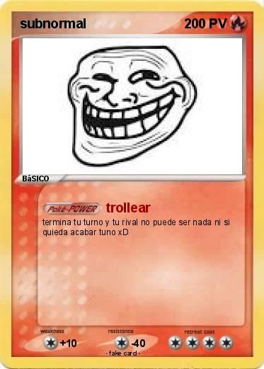 Pokemon subnormal