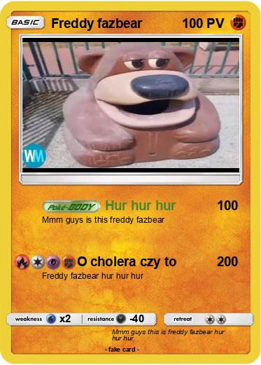 Pokemon Freddy fazbear