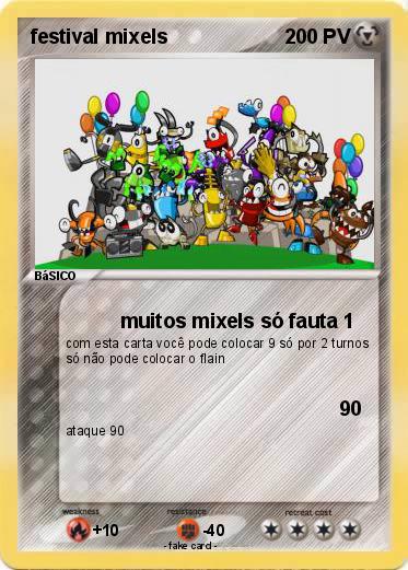 Pokemon festival mixels