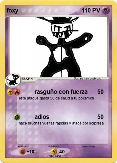 Pokemon foxy