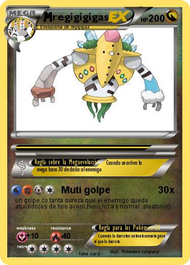 Pokemon regigigigas