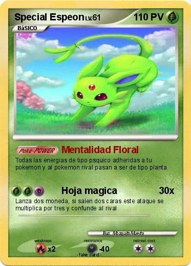 Pokemon Special Espeon